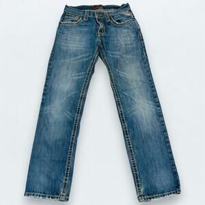 Oggi Jeans Womens 29 Tall US 8 Jeans Max Midrise 9" 100% Cotton Some Fraying